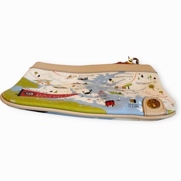 Spartina 449 Bay Dreams Zip Wristlet - Picture 7 of 9